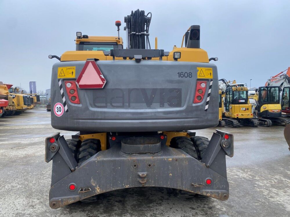 Volvo EW160D Mobiele Graafmachine Mobilbagger Wheeled Excavator Lamers Machinery (15)