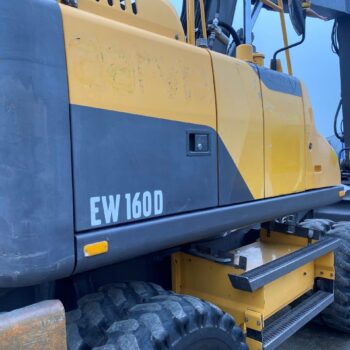 Volvo EW160D Mobiele Graafmachine Mobilbagger Wheeled Excavator Lamers Machinery (24)