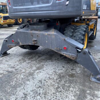 Volvo EW160D Mobiele Graafmachine Mobilbagger Wheeled Excavator Lamers Machinery (38)