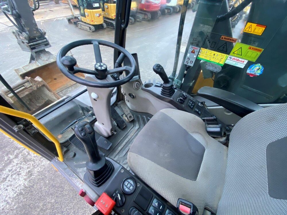 Volvo EW160D Mobiele Graafmachine Mobilbagger Wheeled Excavator Lamers Machinery (4)