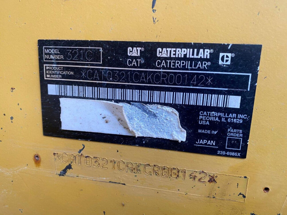 Caterpillar 321C LCR Rupsgraafmachine