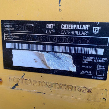 Caterpillar 321C LCR Rupsgraafmachine