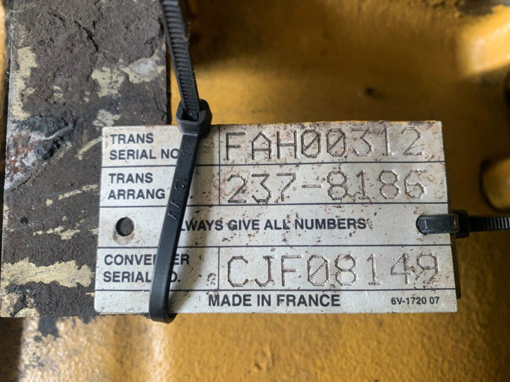 CAT 950H N1A 237-8186 TRANSMISSION AR