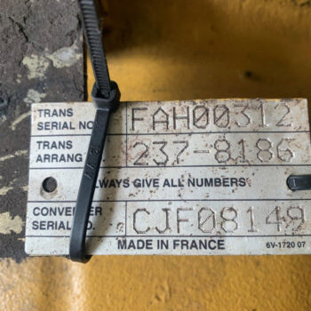 CAT 950H N1A 237-8186 TRANSMISSION AR