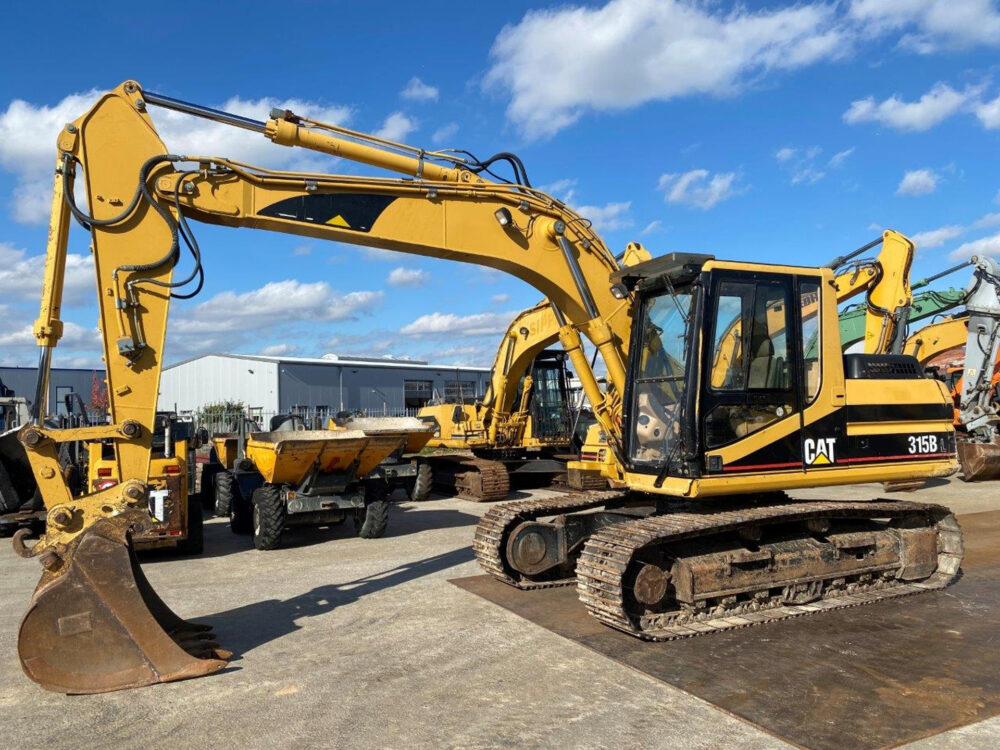 Caterpillar  315 BL rupsgraafmachine