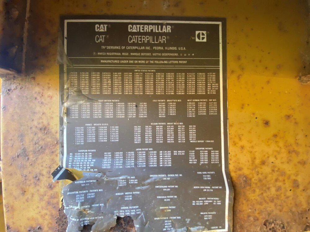 Caterpillar 966 E wiellader