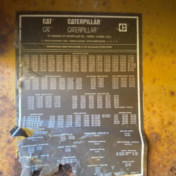 Caterpillar 966 E wiellader