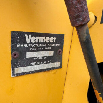 Vermeer V4150A sleuvengraver