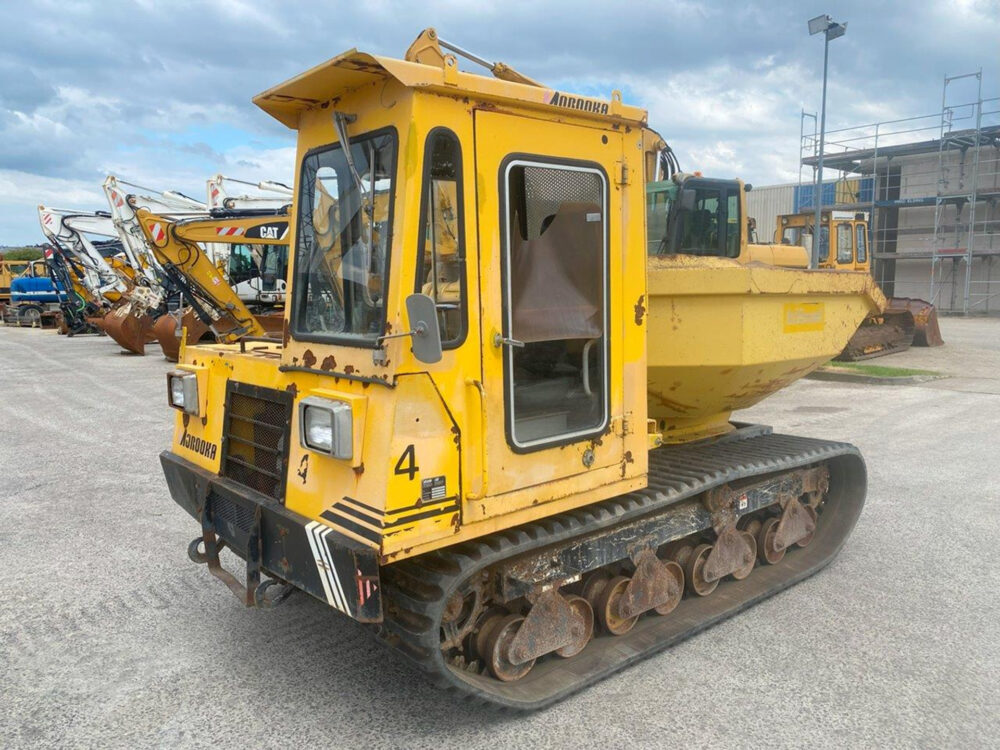 Morooka MST 600e swivel rupsdumper