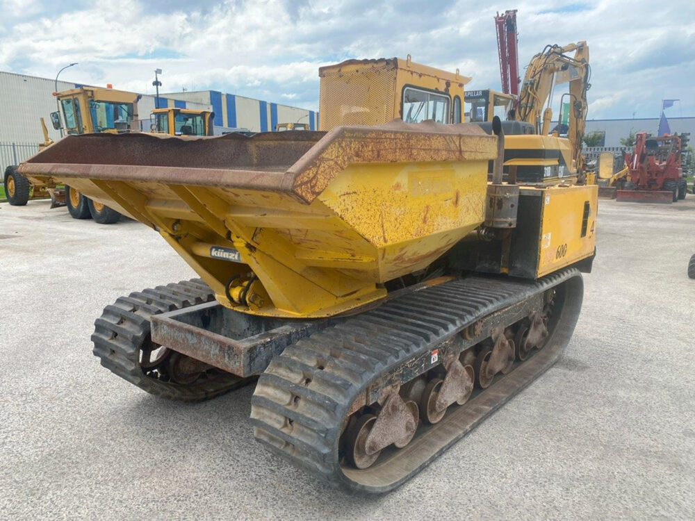 Morooka MST 600e swivel rupsdumper