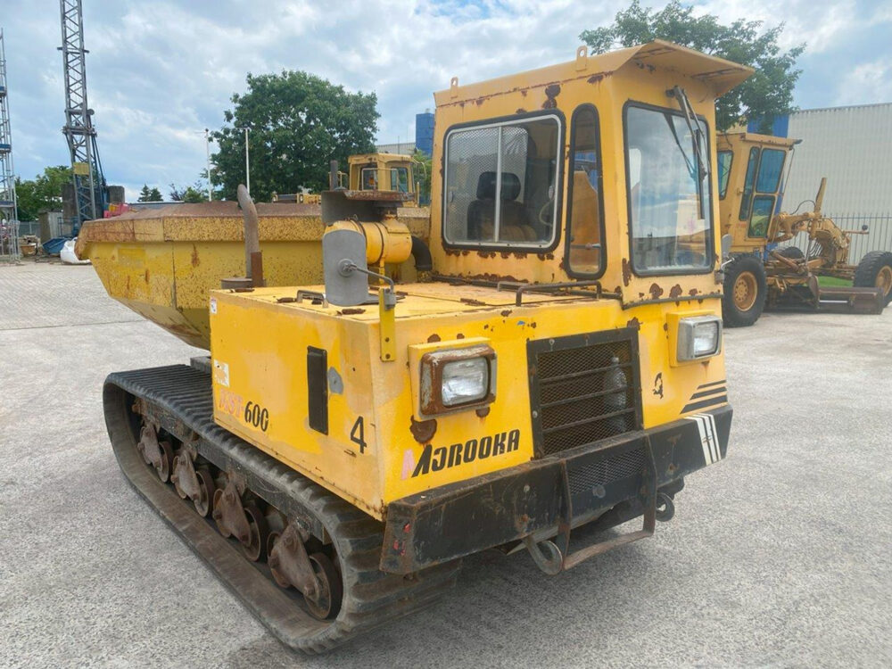 Morooka MST 600e swivel rupsdumper