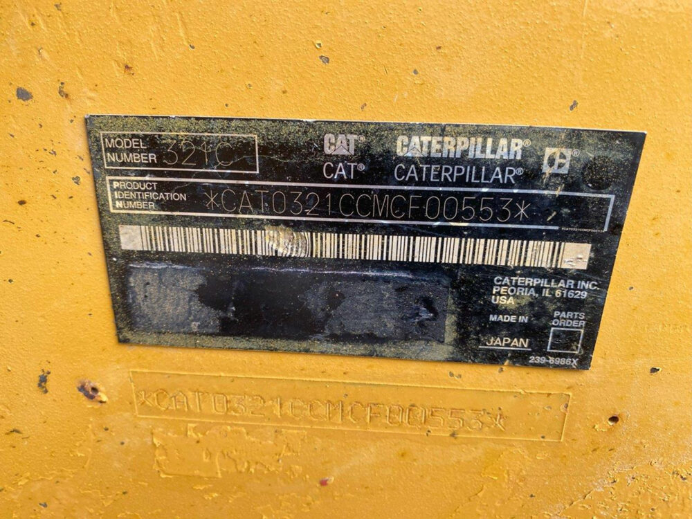 Caterpillar 321C LCR Rupsgraafmachine