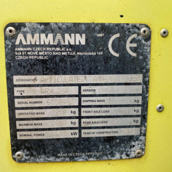 Ammann ARX26K combiwals