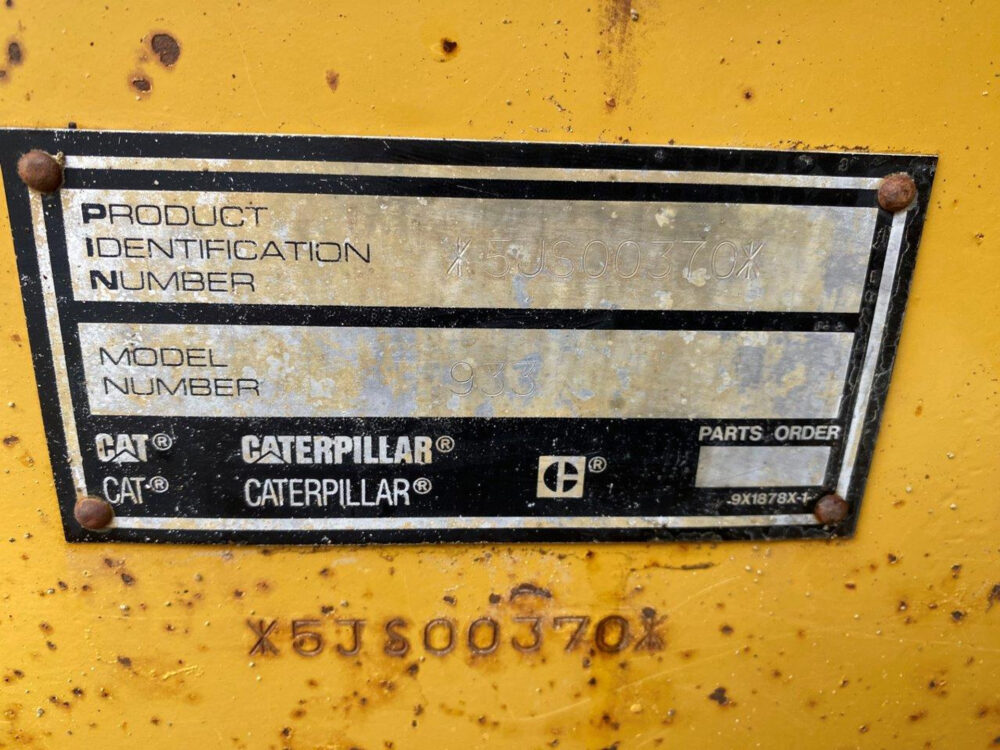 Caterpillar 933C LGP Rupslader