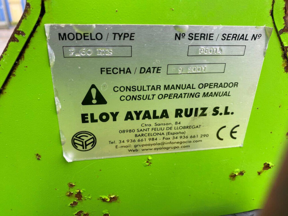 Ayala P60 EXS schranklader