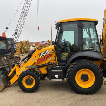 JCB 3CX sitemaster + 3 bakken + hamer