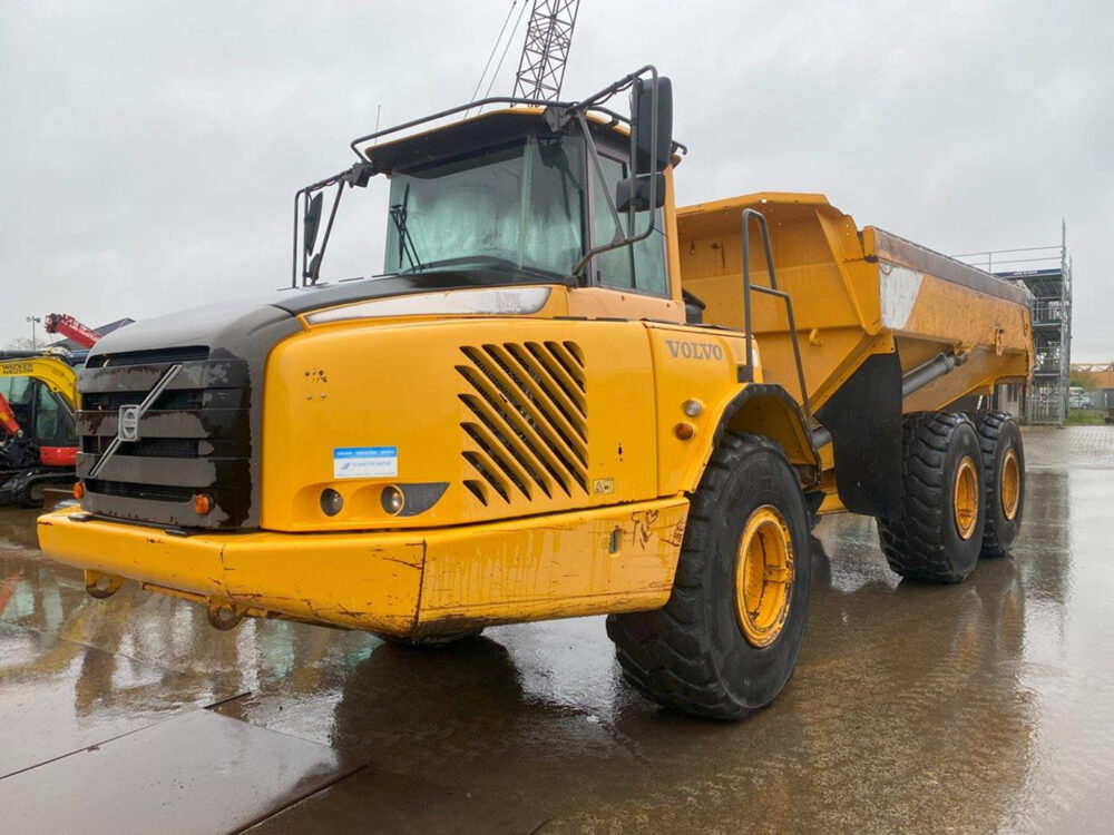 Volvo A25E 6×6 knikdumper