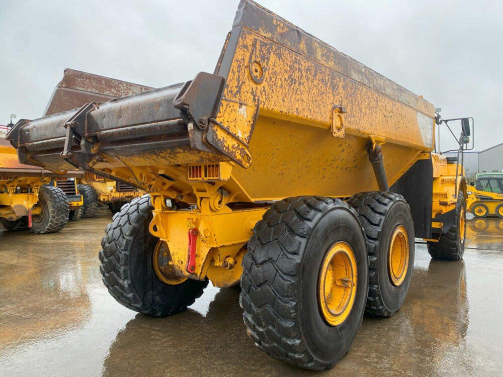 Volvo A25E 6×6 knikdumper