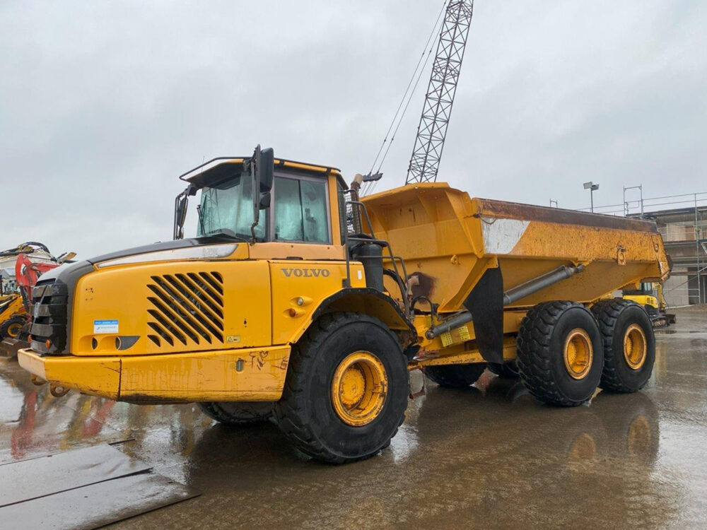 Volvo A25E 6×6 knikdumper