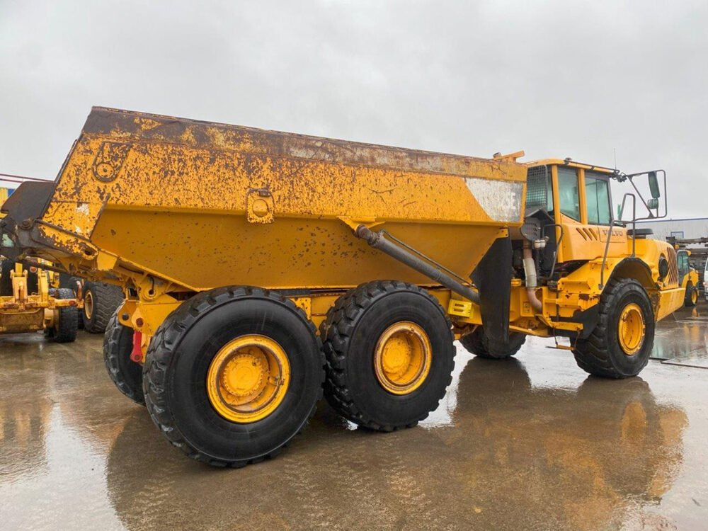 Volvo A25E 6×6 knikdumper