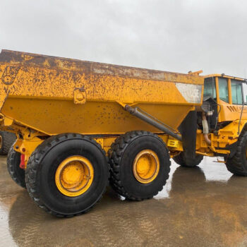 Volvo A25E 6×6 knikdumper