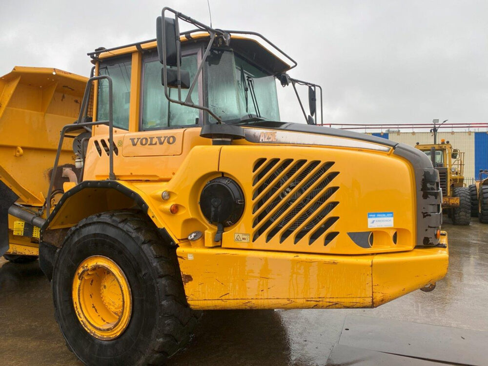 Volvo A25E 6×6 knikdumper