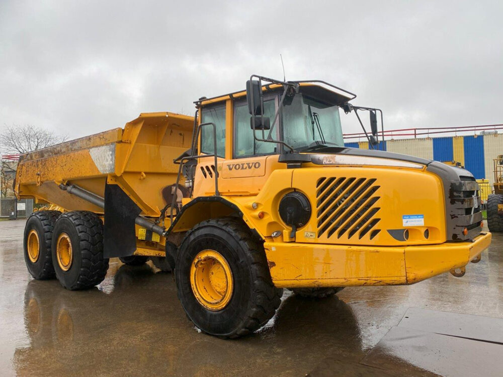 Volvo A25E 6×6 knikdumper