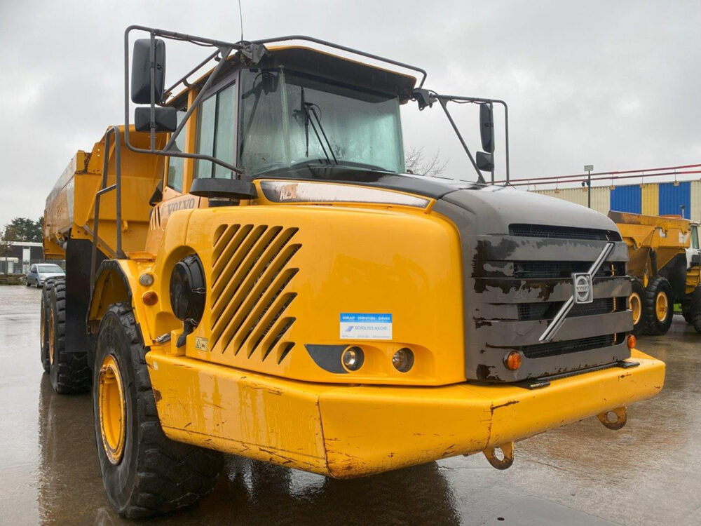 Volvo A25E 6×6 knikdumper