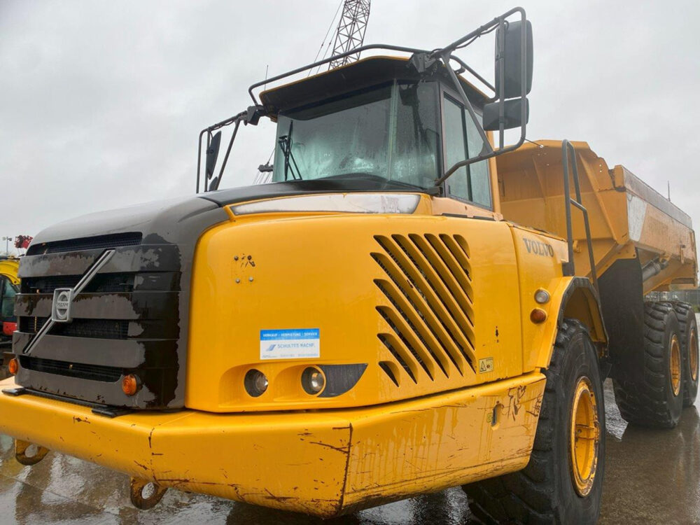 Volvo A25E 6×6 knikdumper