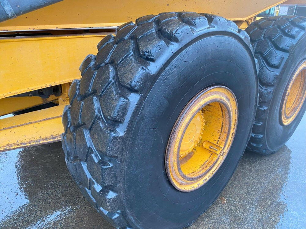 Volvo A25E 6×6 knikdumper