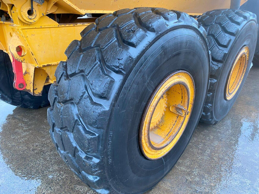 Volvo A25E 6×6 knikdumper