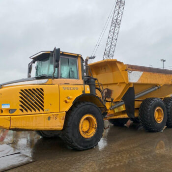 Volvo A25E 6×6 knikdumper