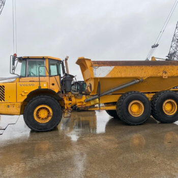 Volvo A25E 6×6 knikdumper