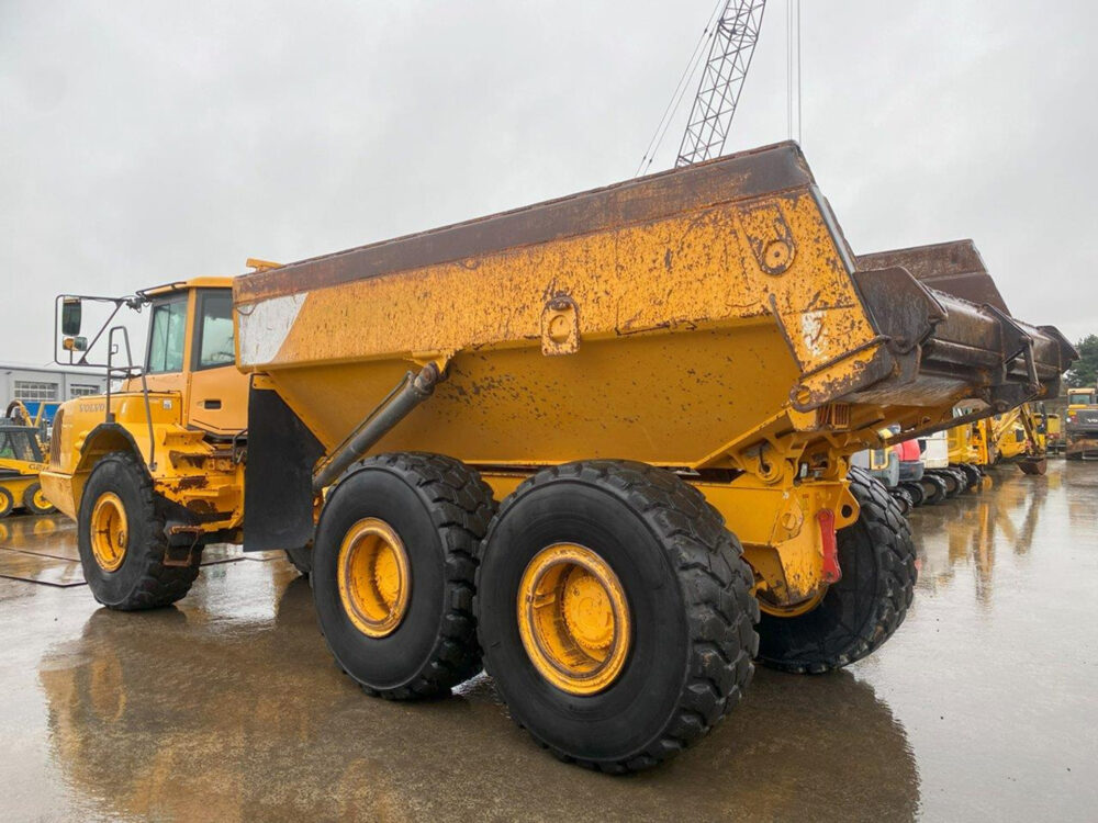 Volvo A25E 6×6 knikdumper