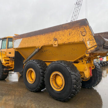 Volvo A25E 6×6 knikdumper