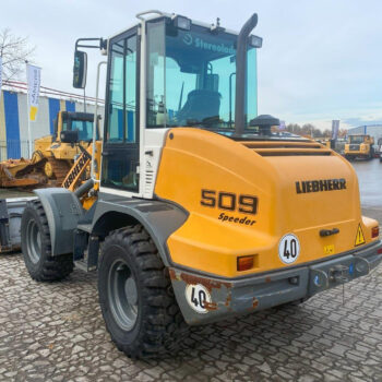 Liebherr L509 speeder stereo wiellader