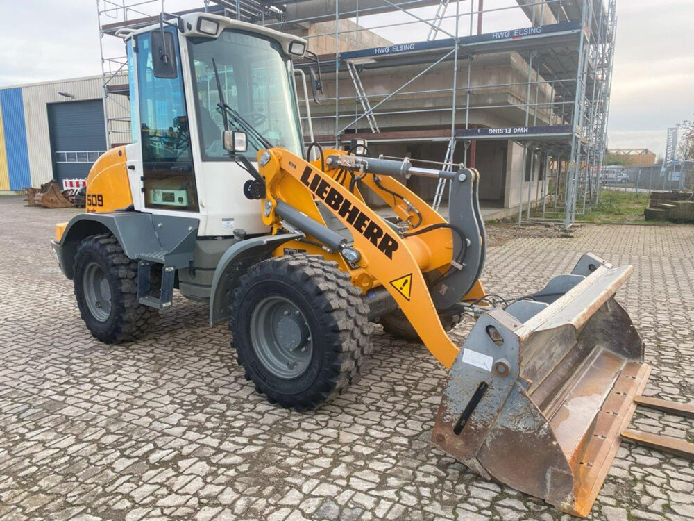 Liebherr L509 speeder stereo wiellader