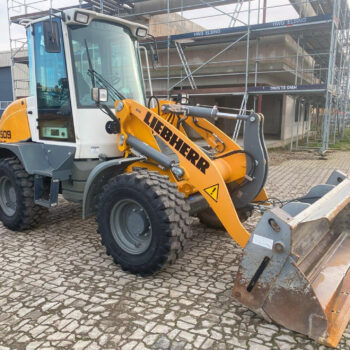 Liebherr L509 speeder stereo wiellader