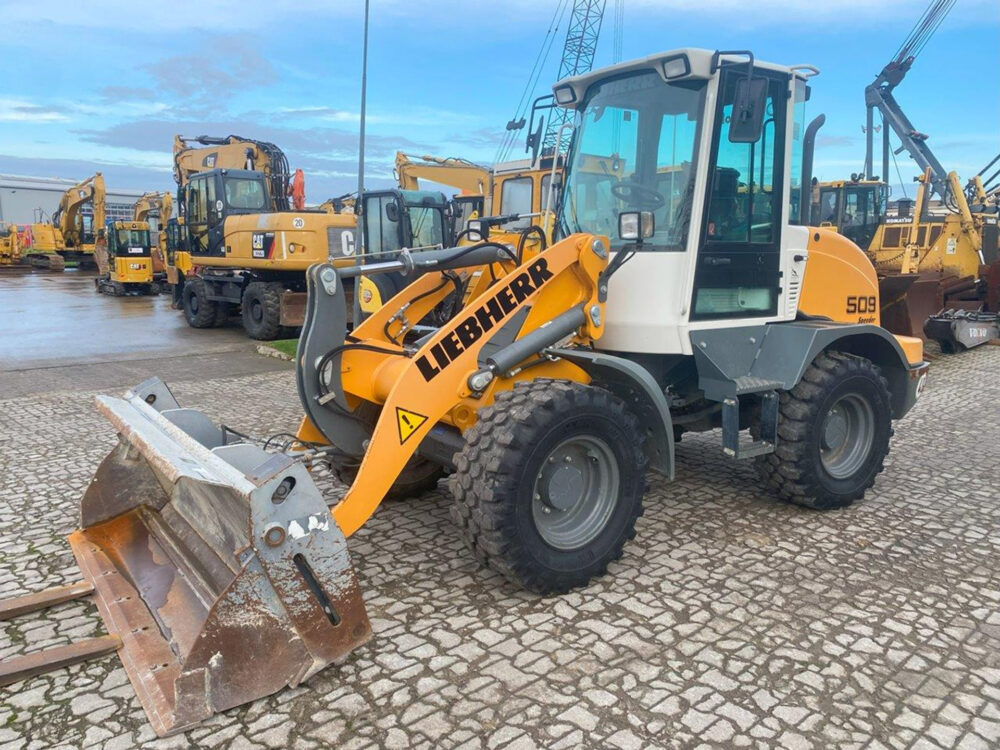 Liebherr L509 speeder stereo wiellader