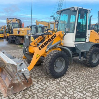 Liebherr L509 speeder stereo wiellader