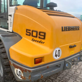 Liebherr L509 speeder stereo wiellader