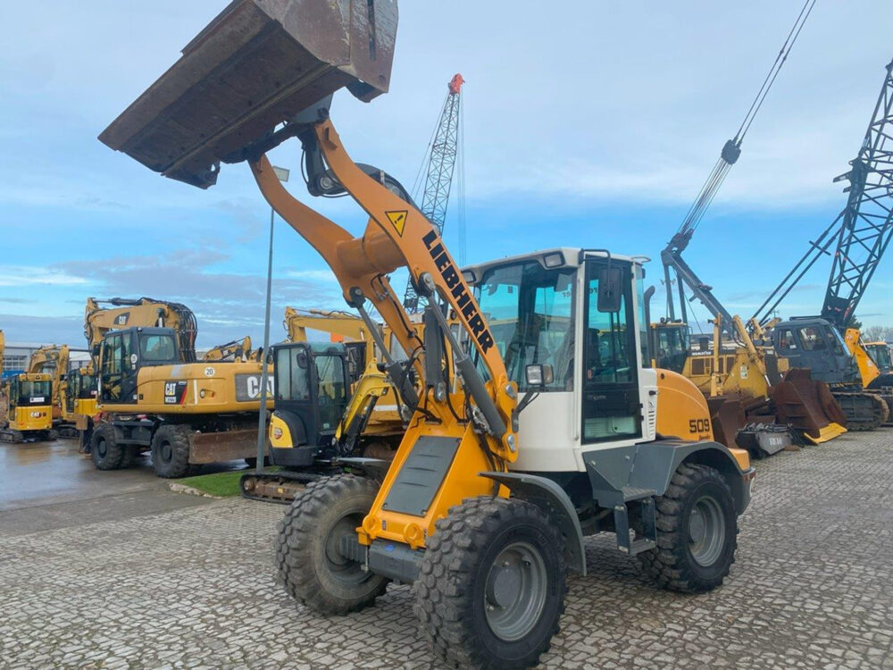 Liebherr L509 speeder stereo wiellader