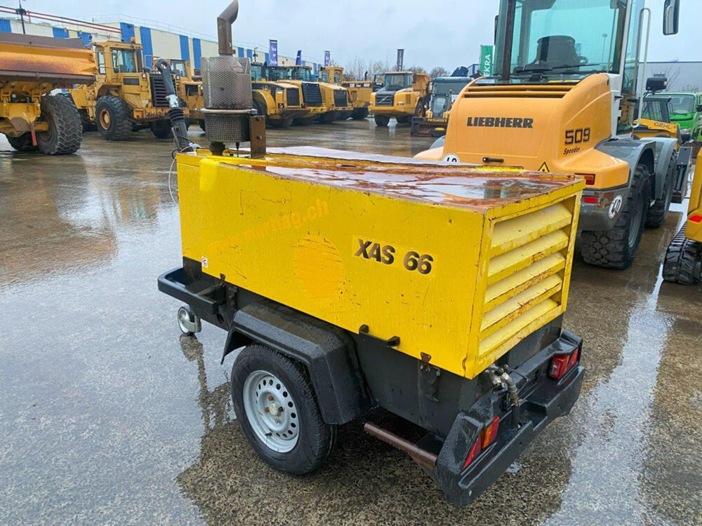 Atlas Copco XAS66Dd mobiele compressor