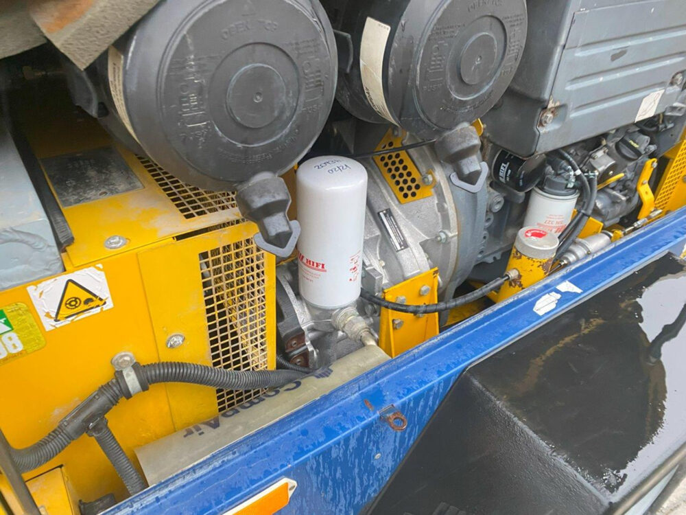 Compair H37 mobiele compressor