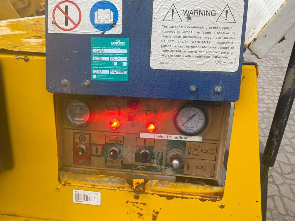 Compair H37 mobiele compressor