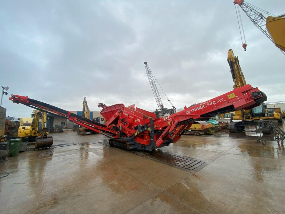 Terex Finlay 863 tracked screen like NEW