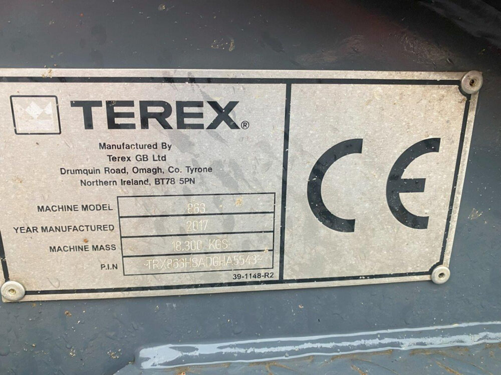 Terex Finlay 863 tracked screen like NEW