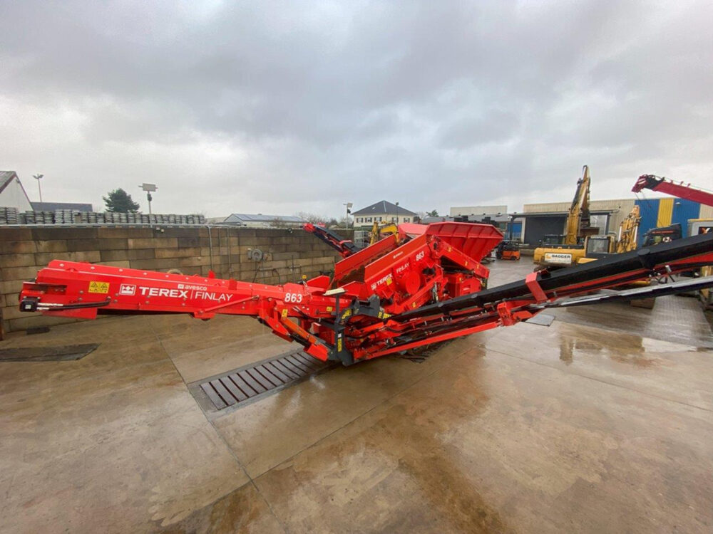 Terex Finlay 863 tracked screen like NEW