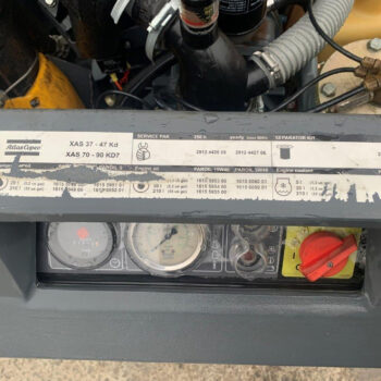 Atlas Copco XAS 37 kd mobiele compressor