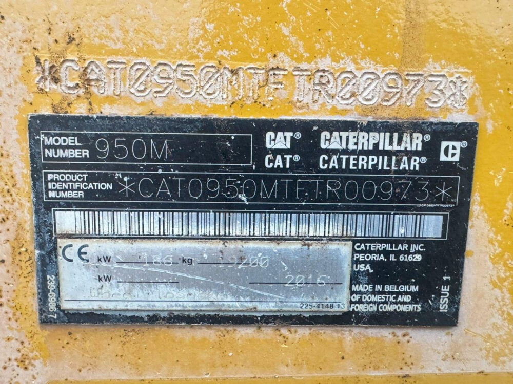 Caterpillar 950 M wiellader